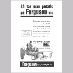 Ferguson aardappel rooier
                denmark