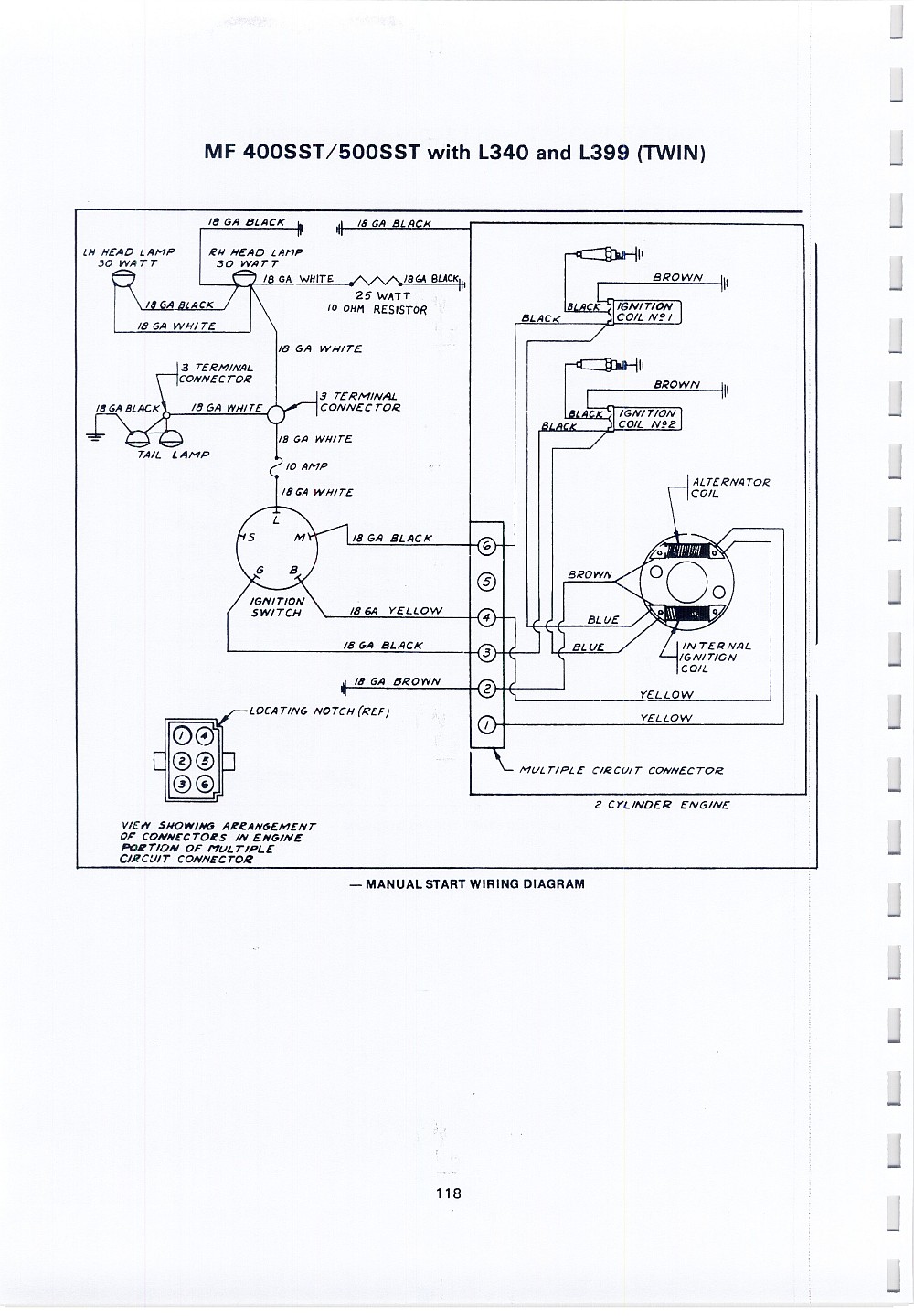 Massey Ferguson electrische schema's